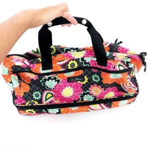 VERA BRADLEY Women's Floral Carry On Suitcase